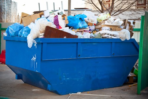 Commercial junk removal managing office debris