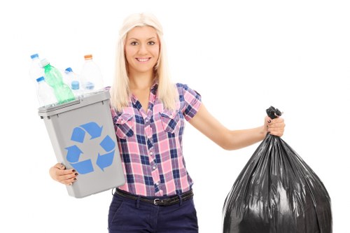 Safe handling of hazardous waste by professionals